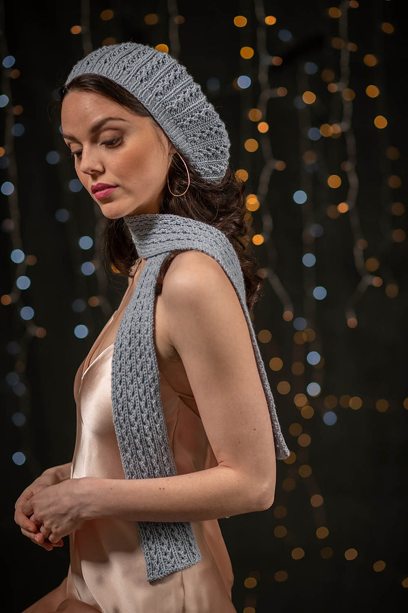 Celena Scarf and Beret by Åsa Buchta