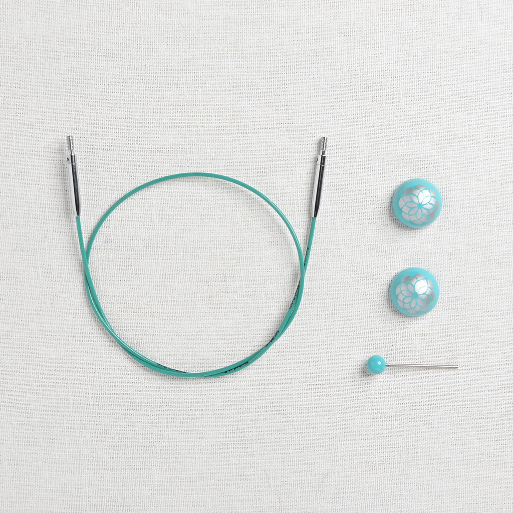 KnitPro (Knitter's Pride) Mindful Collection Fixed Interchangeable Cable (Limited Edition)