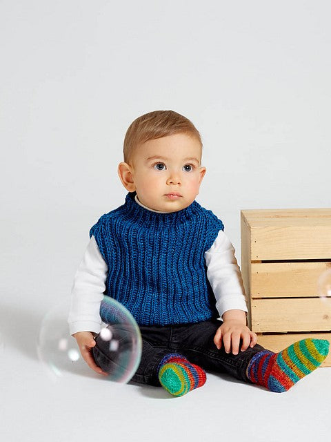 Mini Corduroy Slipover by Nina Holubcova