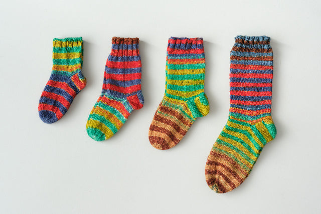 Mini Mahalle Toe Up Sock by Urth Yarns