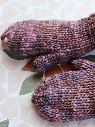 Poppy Mittens by Lena Skvagerson