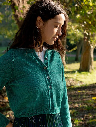 Montevideo Cardigan by Luciana Lopez