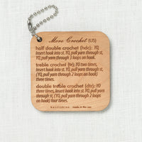 Katrinkles More Crochet Instruction Fob