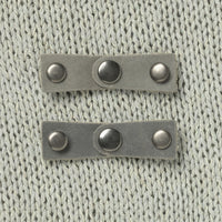 JUL Designs New Latch Leather Closure, Pewter w/ Gunmetal Hardware