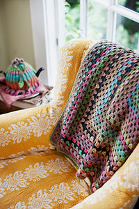 One Big Granny Square Throw & Afghan by Churchmouse Yarns and Teas