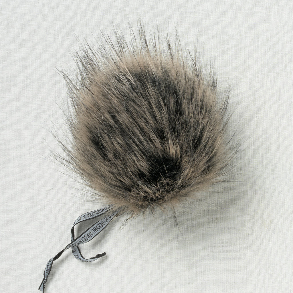 Lovafur Luxe Faux Fur Pom Otter Raccoon