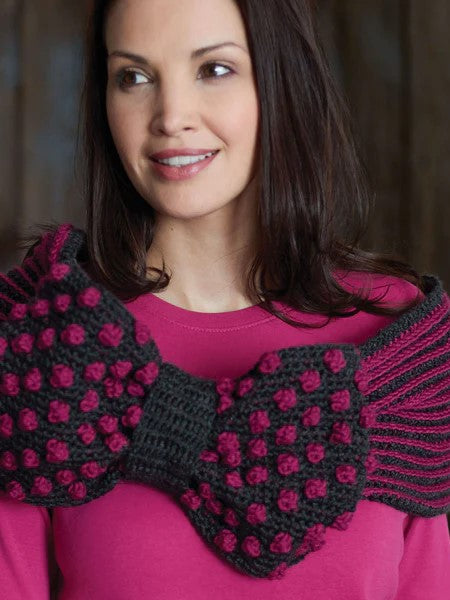 Ribbon and Bow Cowl by Patons