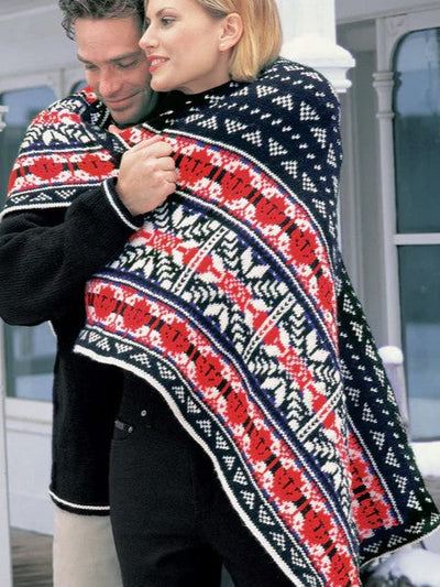 Nordic Lap Blanket by Patons & Baldwins
