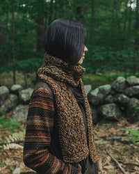 Rubrum Scarf by Peace Fleece