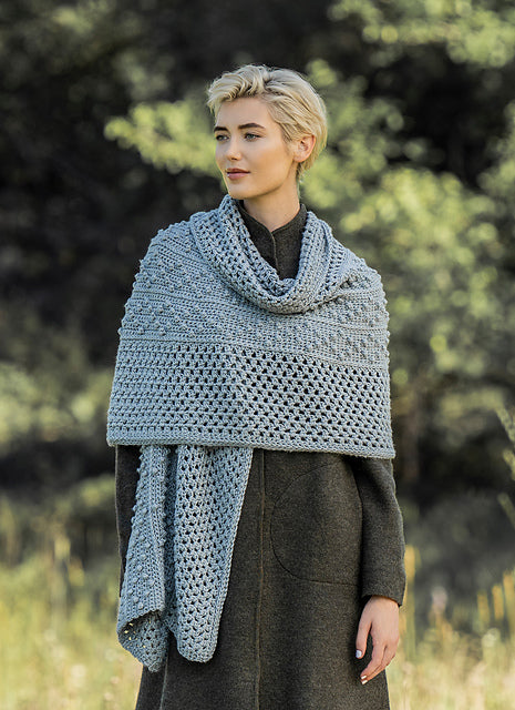 Dayton Crochet Wrap by Sarah Korth