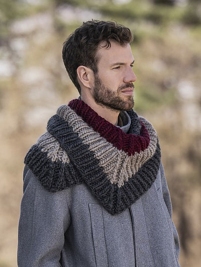 Blue Sky Fibers Fletcher Cowl by Michael Vloedman