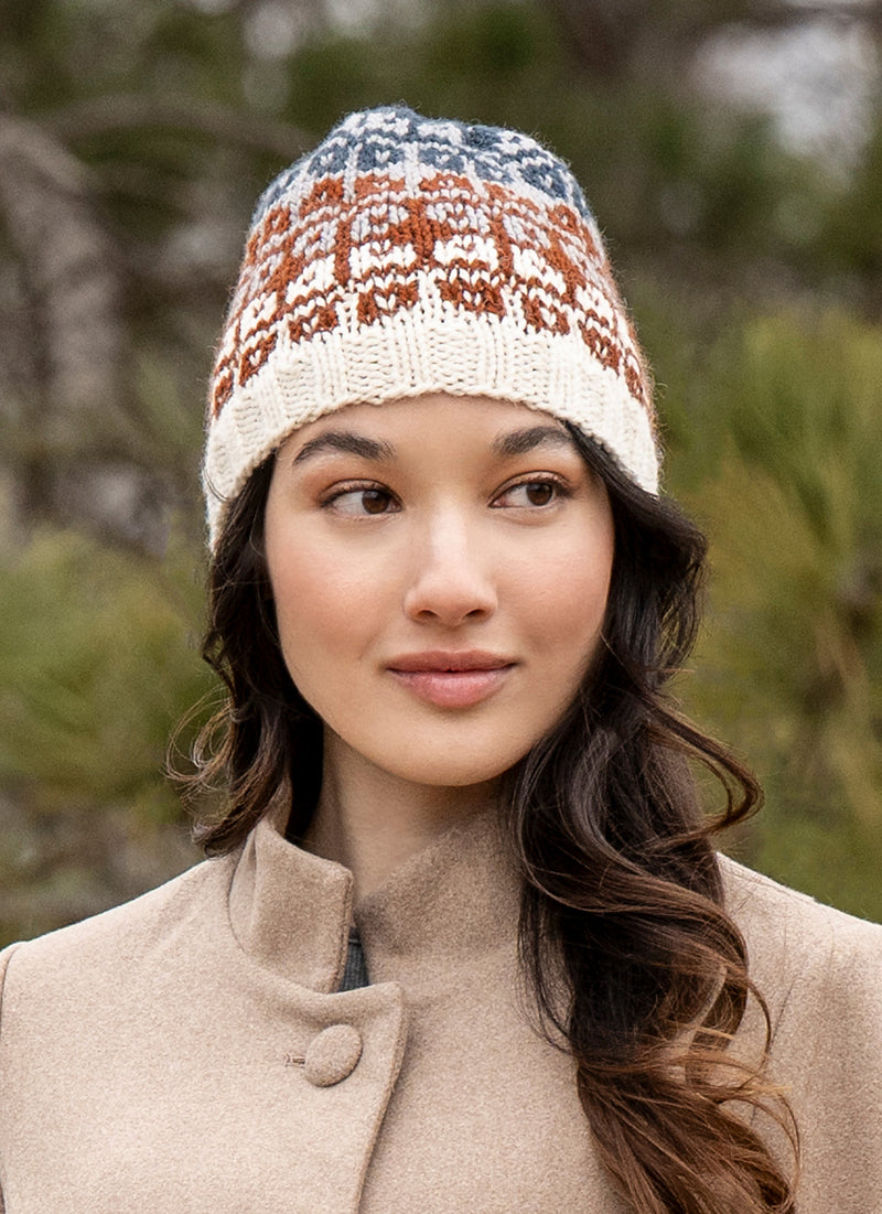 Floral Snood & Hat by Bobbi IntVeld