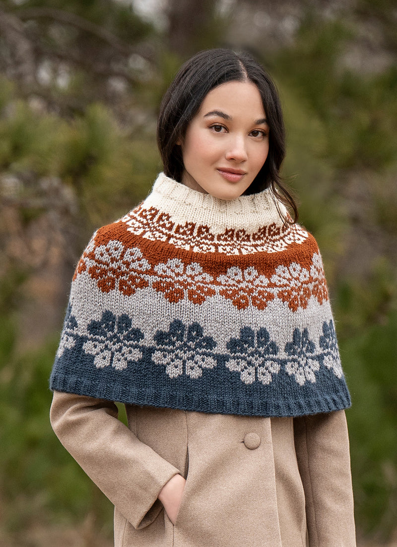 Floral Snood & Hat by Bobbi IntVeld