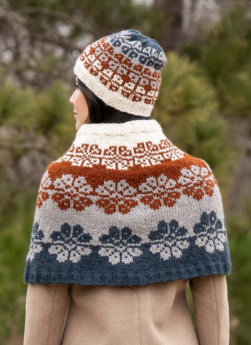 Floral Snood & Hat by Bobbi IntVeld