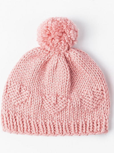 Helena Heart Hat by Nancy Ekvall