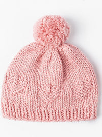 Helena Heart Hat by Nancy Ekvall