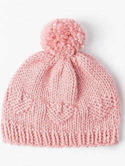 Helena Heart Hat by Nancy Ekvall