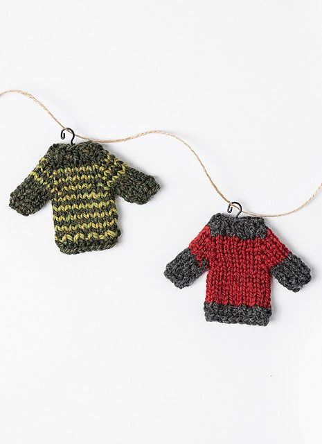 Holiday Cheer Mini Sweaters by Nancy Ekvall