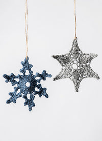 Holiday Frost Snowflakes by Bobbi IntVeld