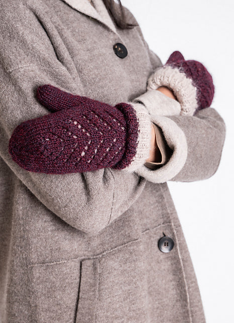 Jamesville Mitts by Claudia Barbo