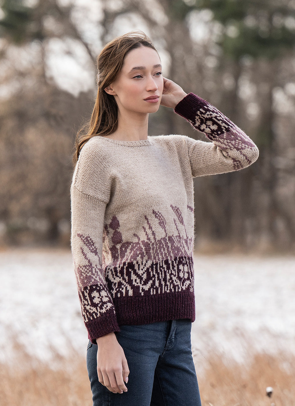 Meadowscape Pullover by Melanie Beck