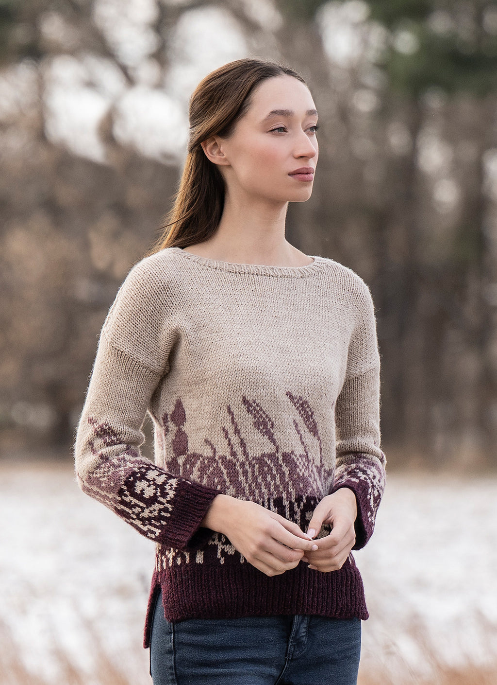Meadowscape Pullover by Melanie Beck