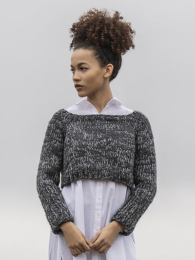 Midlothian Marled Crop by Mary Pranica