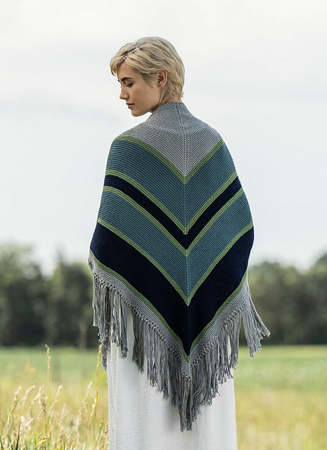 Morgan Hill Shawl by Mary Pranica