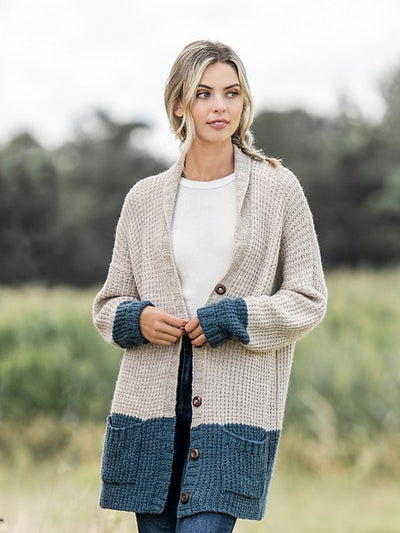 Northbrook Cardigan by Megan Gonzalez