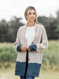 Northbrook Cardigan by Megan Gonzalez