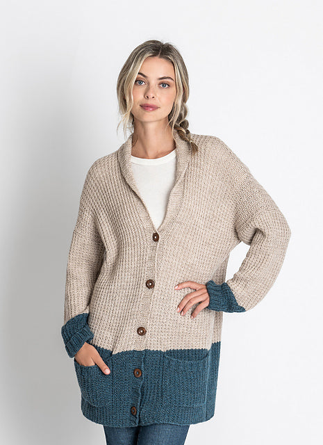 Northbrook Cardigan by Megan Gonzalez