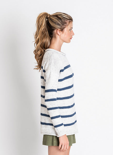 Painted Sailor Pullover by Mary Beth Kelso
