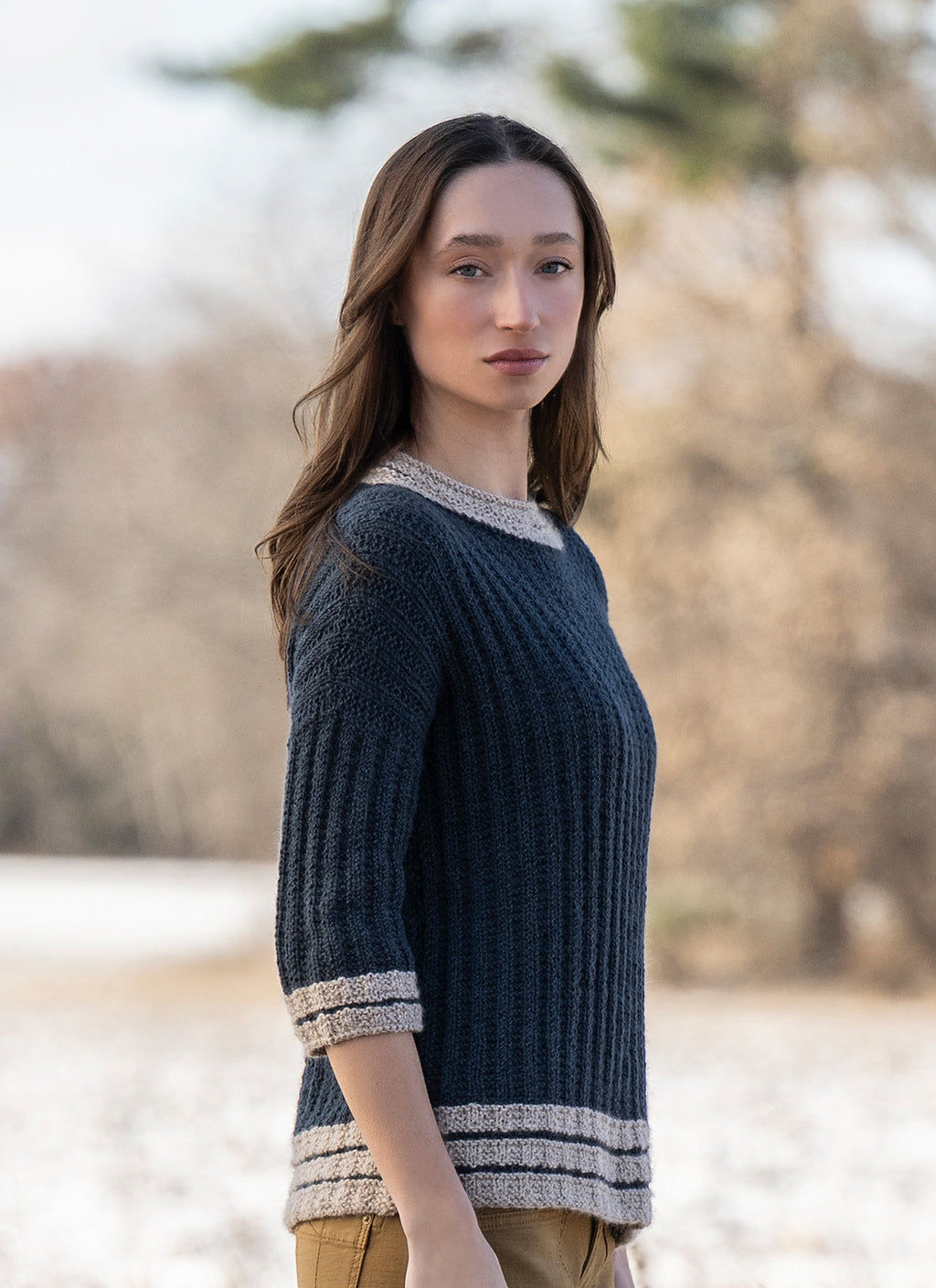 Scenic Sweater by Nadya Stallings
