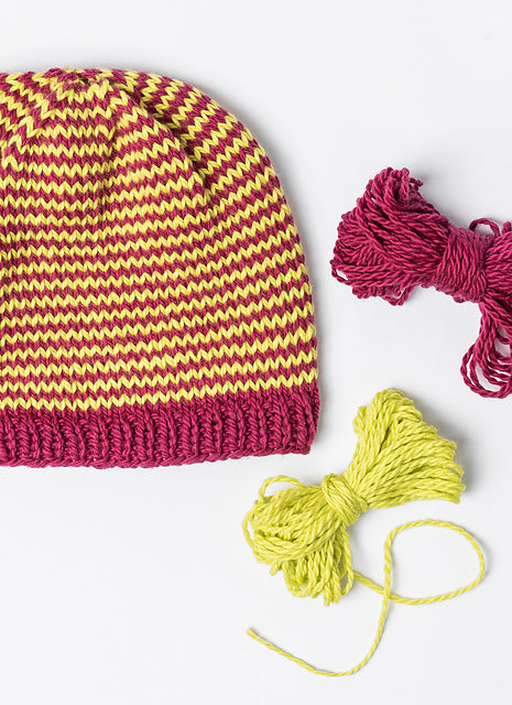 Stockington Striped Hat by Nancy Ekvall