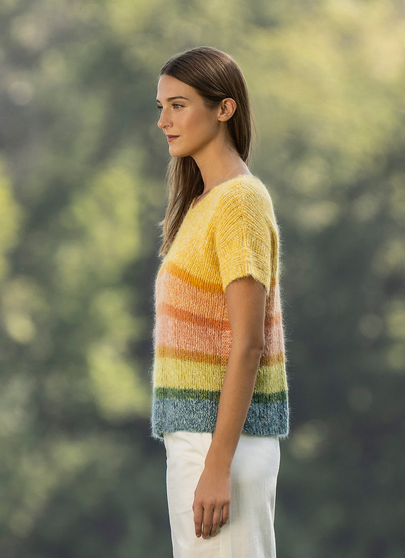 Time For Lime Tee by Alison Poteracke