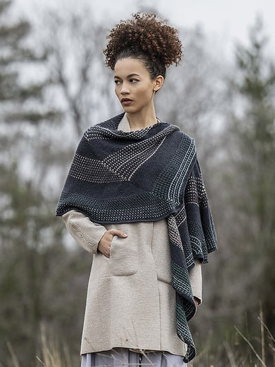 Tranquil Waters Shawl by Alyssa Rasmussen