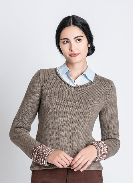 West Village Pullover by Sylvia Hager
