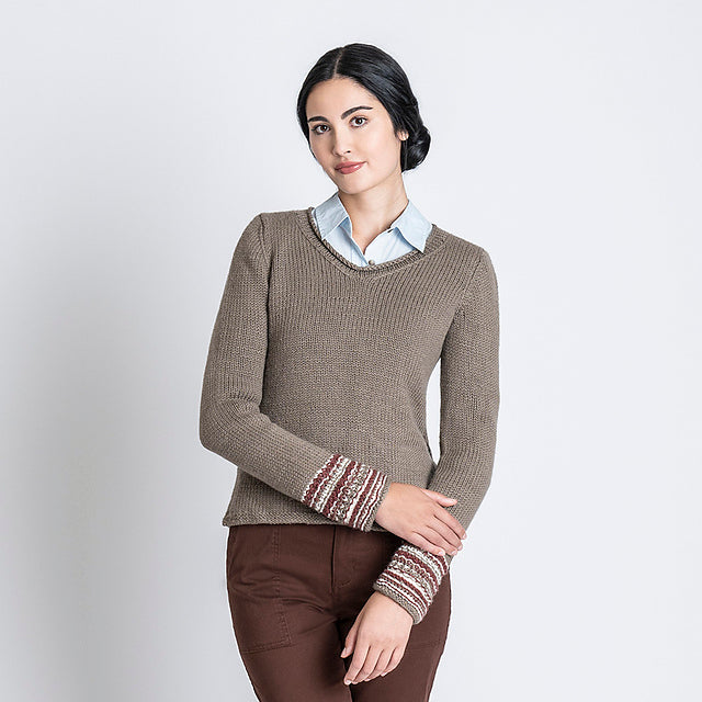 West Village Pullover by Sylvia Hager