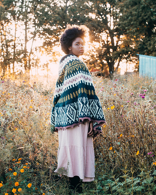 Brome Shawl by Jen Peck