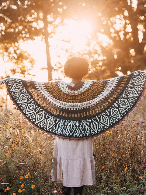 Brome Shawl by Jen Peck
