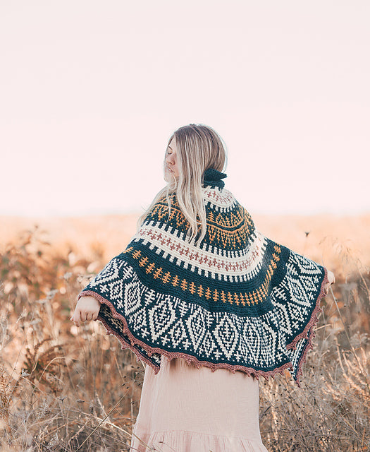 Brome Shawl by Jen Peck