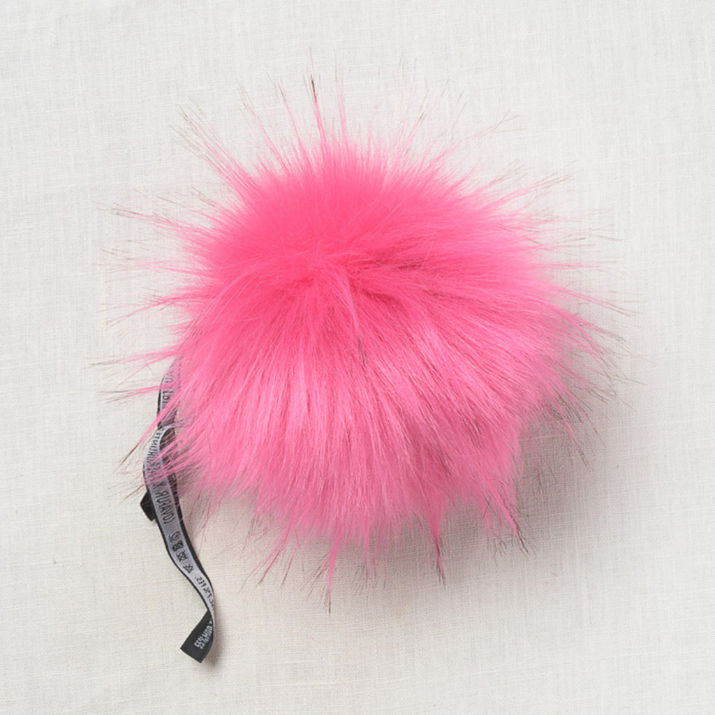 Lovafur Luxe Faux Fur Pom Luxe Pink Raccoon