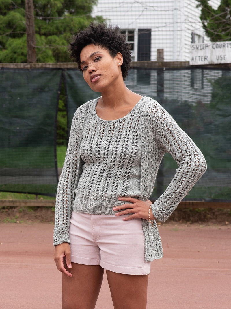 Filigree Tank and Cardigan by Alison Green