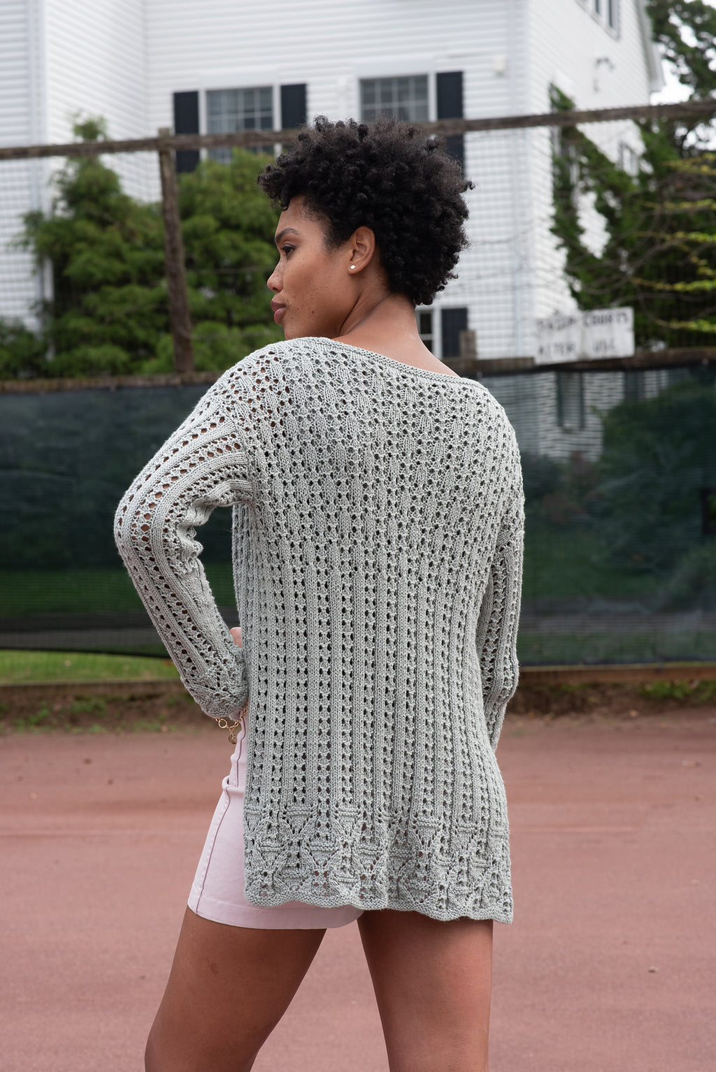 Filigree Tank and Cardigan by Alison Green