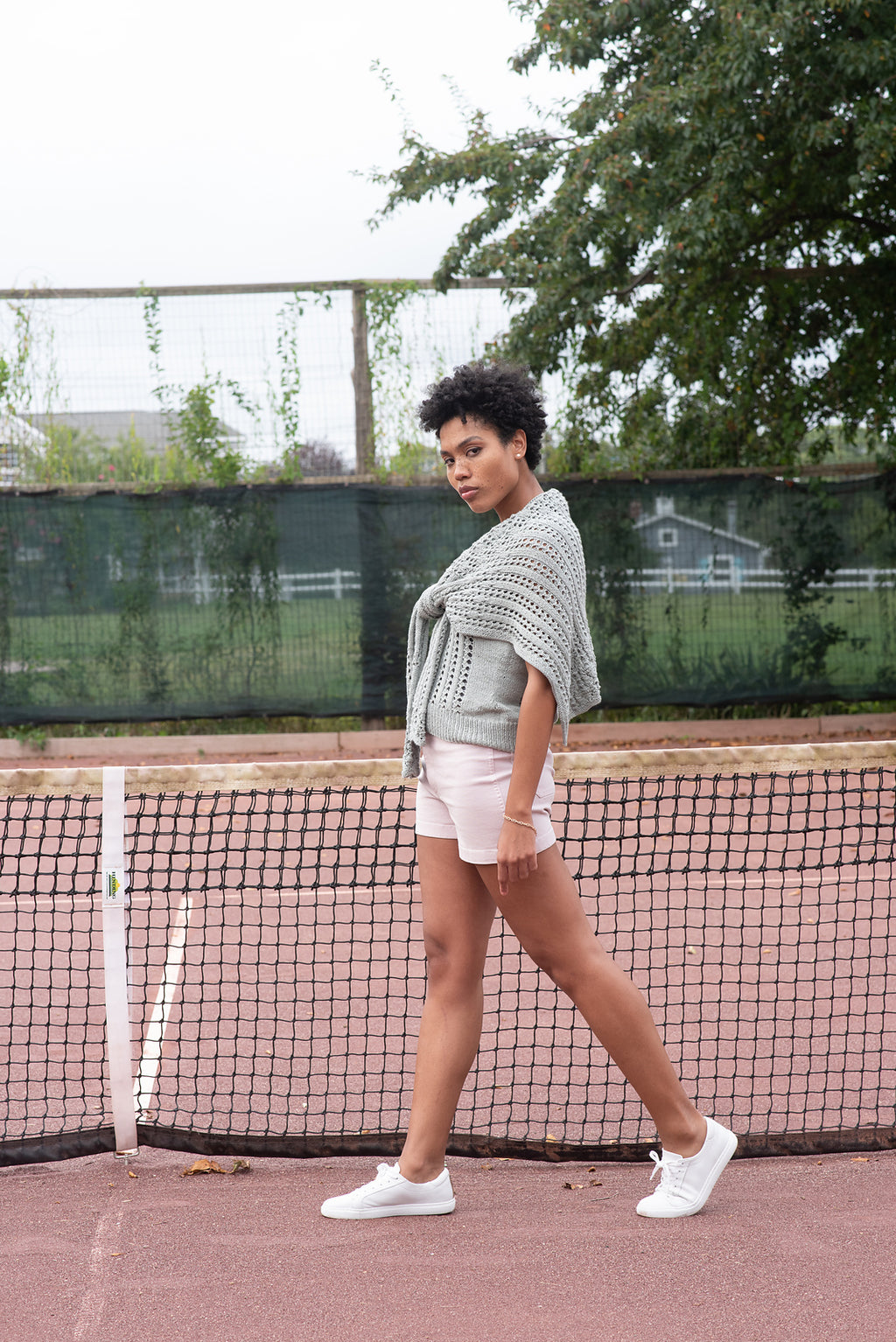 Filigree Tank and Cardigan by Alison Green