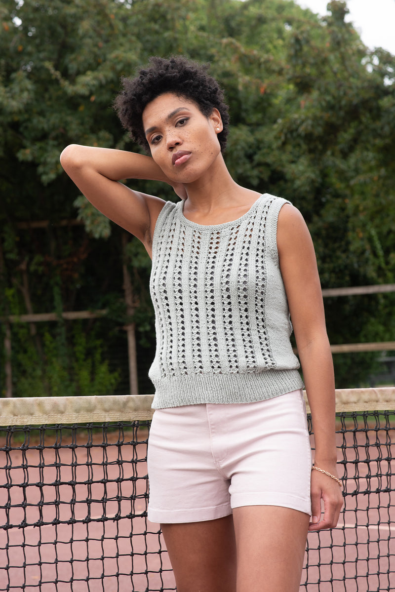 Filigree Tank and Cardigan by Alison Green