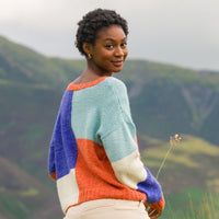 Radiant Panels Pullover by The Fibre Co.