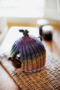Ribbed & Ruffled Tea Cozies by Churchmouse Yarns and Teas