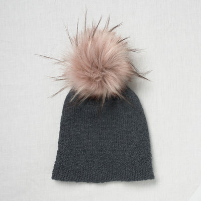 Lovafur Luxe Faux Fur Pom Rose Raccoon (Limited Edition)