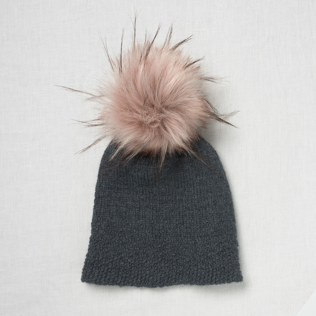 Lovafur Luxe Faux Fur Pom Rose Raccoon (Limited Edition)